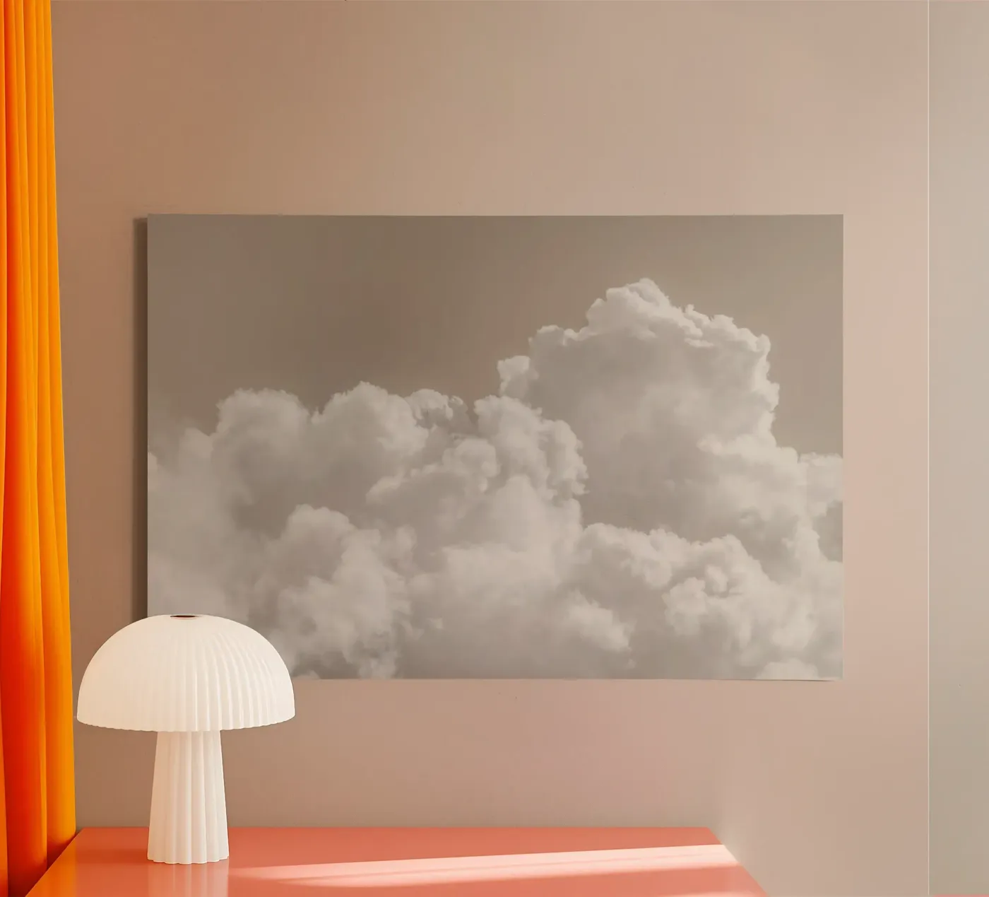 Sandy Clouds canvas by Mareike Böhmer Photography