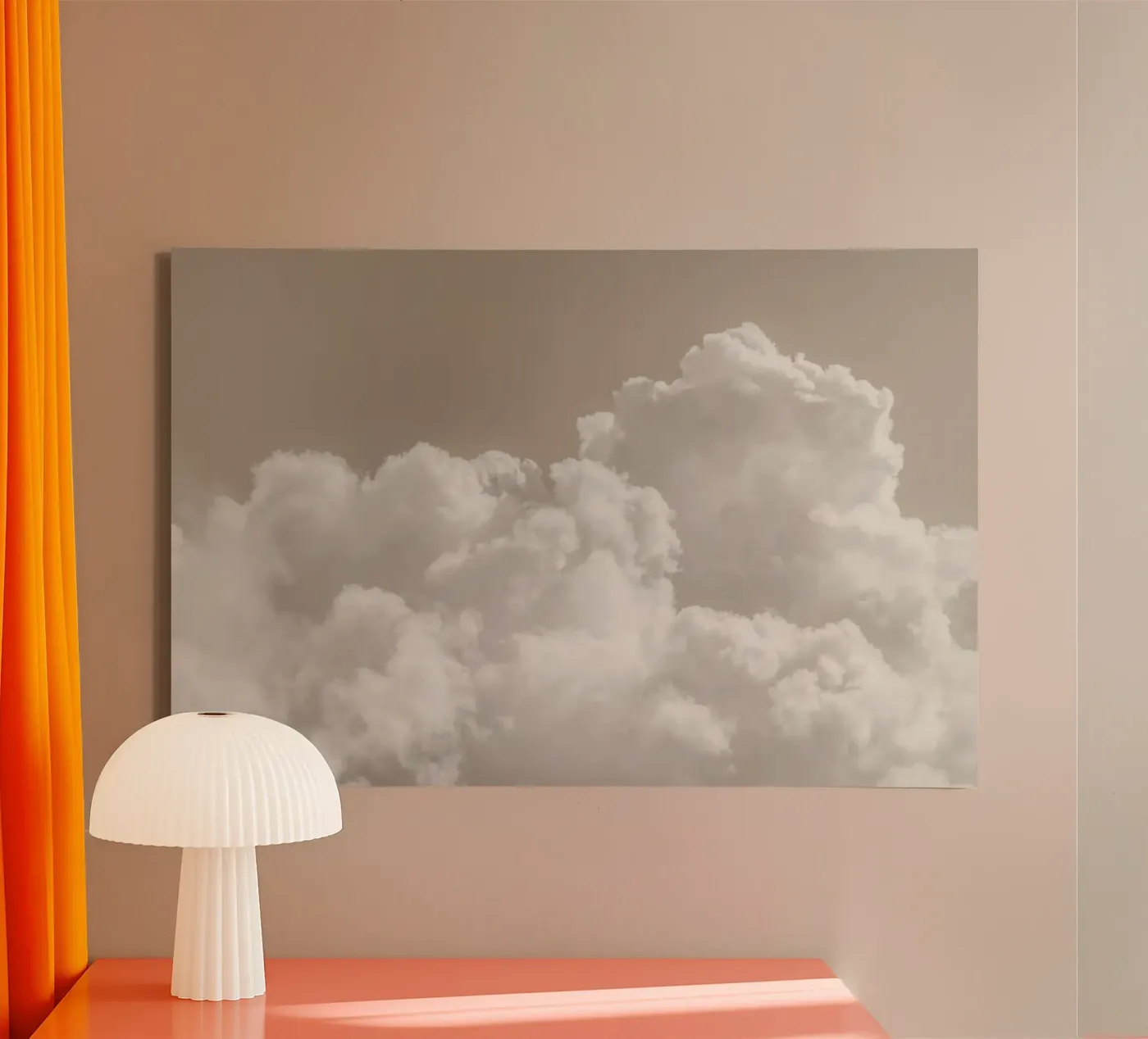 Sandy Clouds canvas van Mareike Böhmer Photography