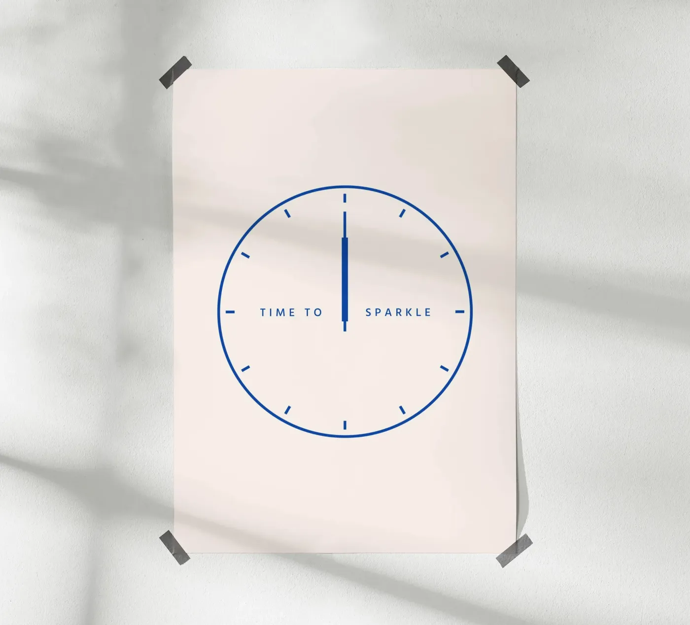 Uhr poster by janamossmann