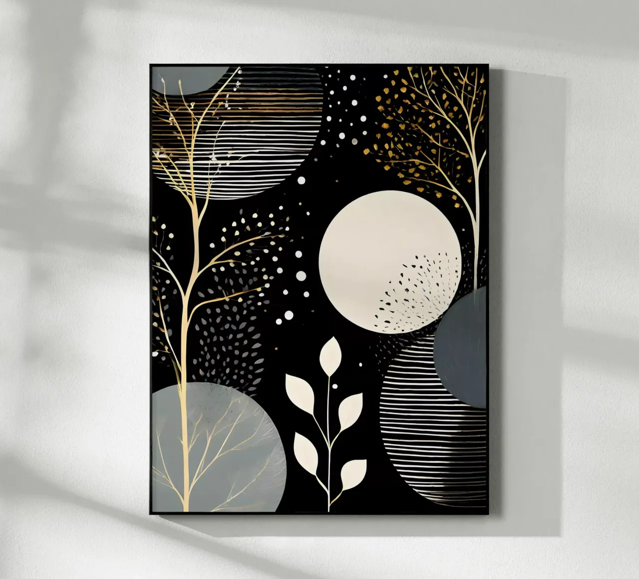 Foresta dorata plexiglass da Artistic-shop