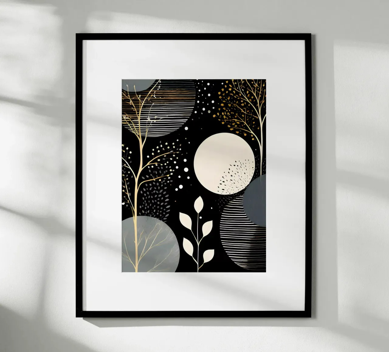 Foresta dorata poster da Artistic-shop