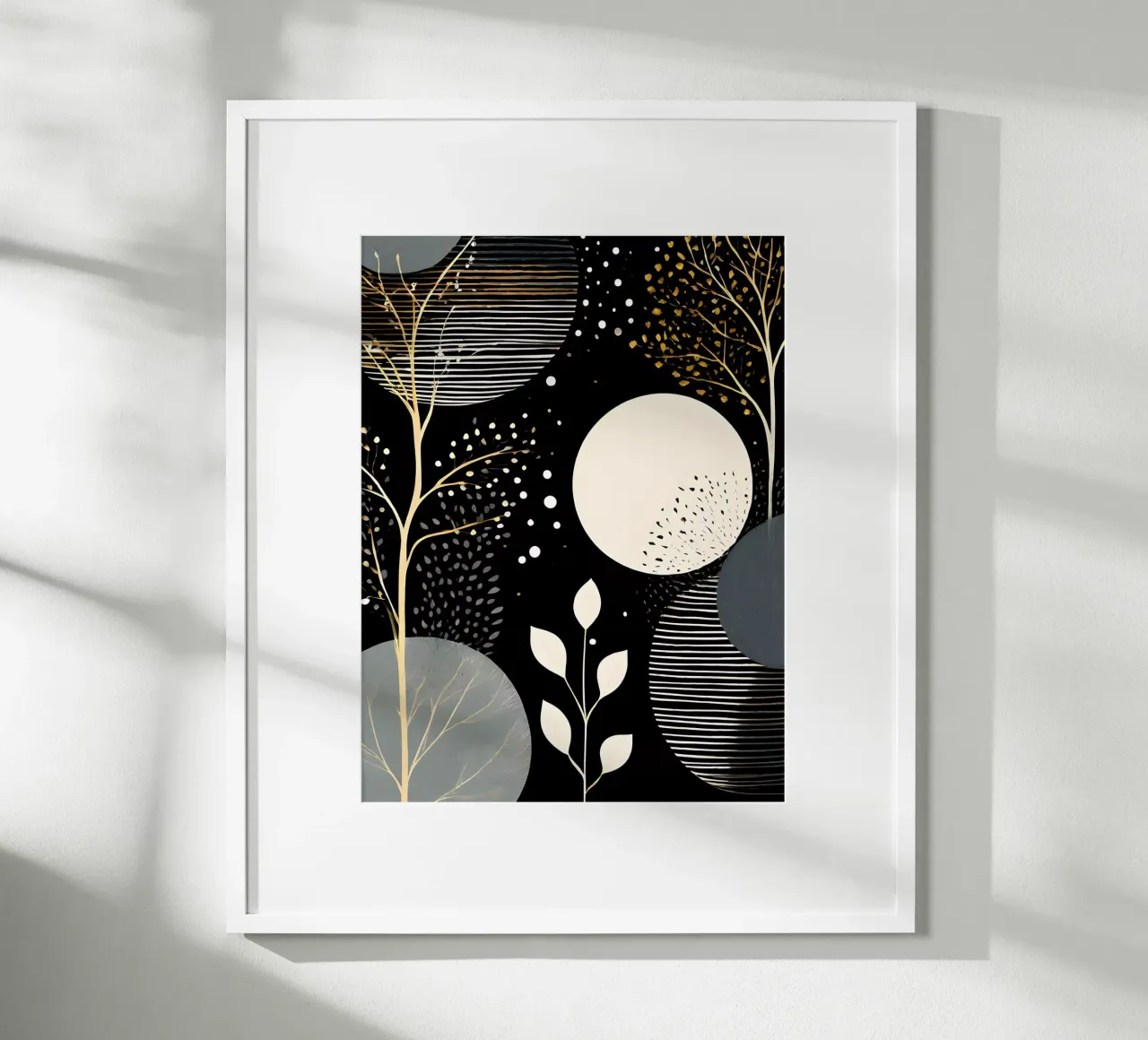 Foresta dorata poster da Artistic-shop