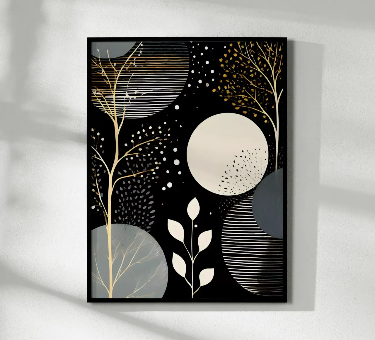Foresta dorata poster da Artistic-shop