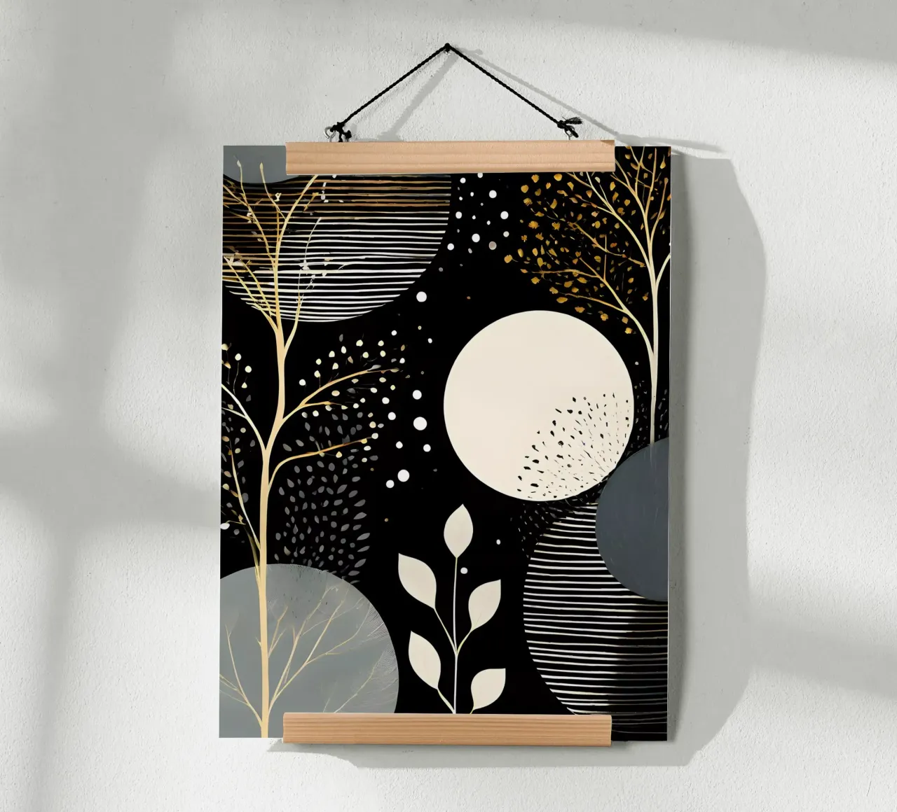 Foresta dorata poster da Artistic-shop
