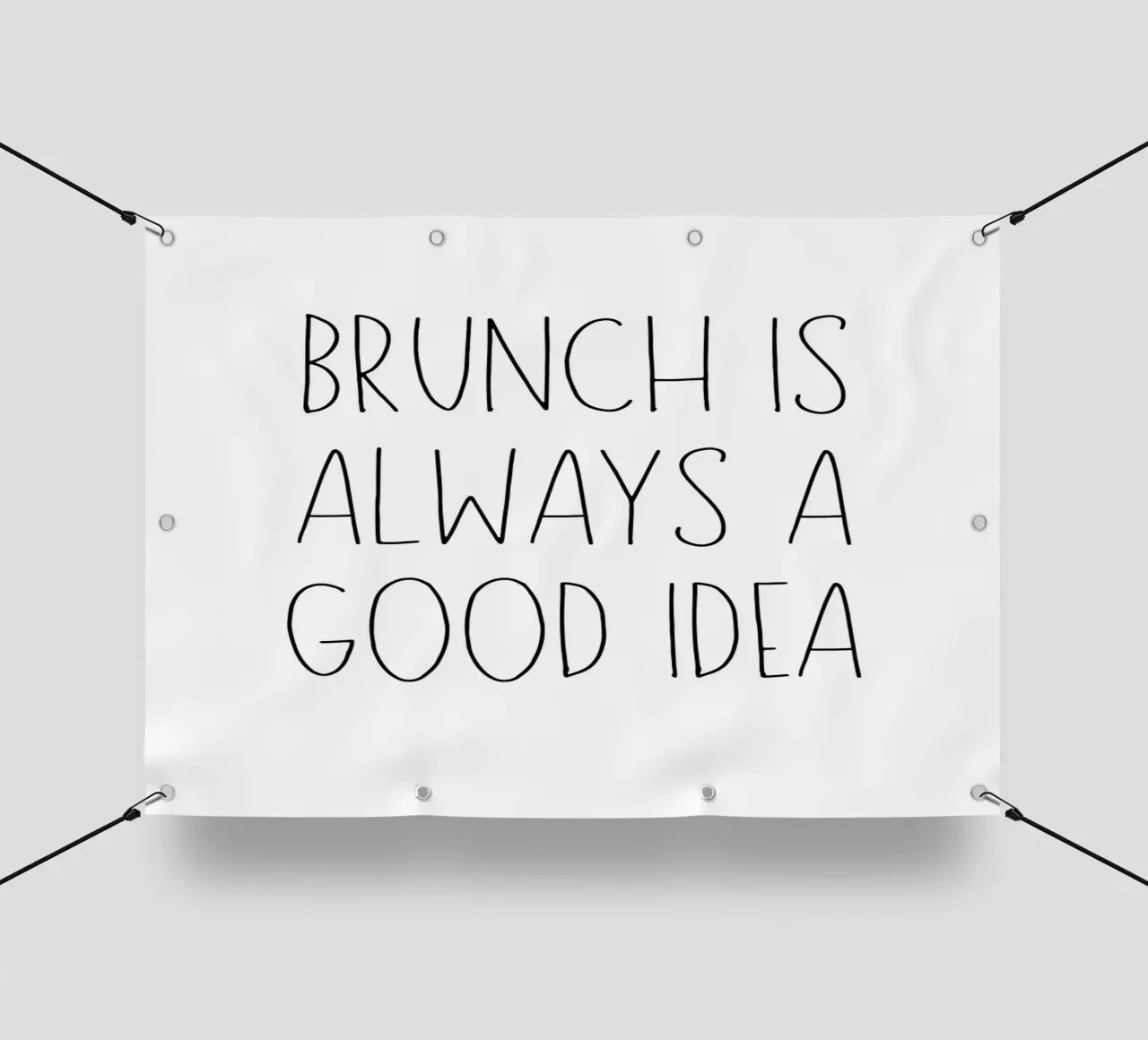 Brunch is always a good idea telo in pvc da Quotes on walls