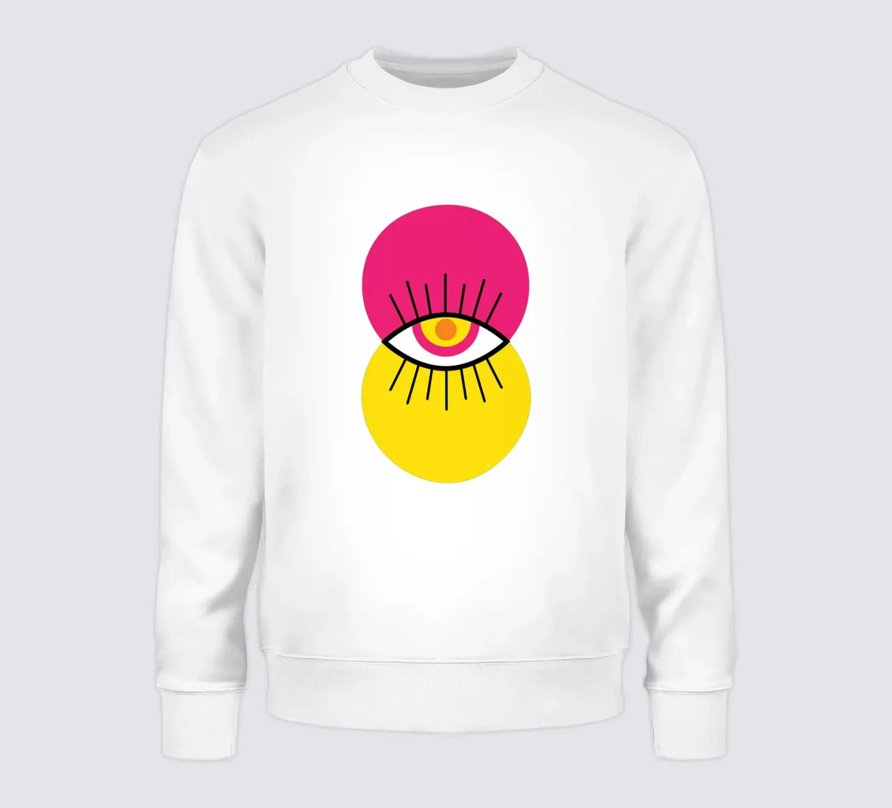 Malocchio astratto Mod felpa da Martina