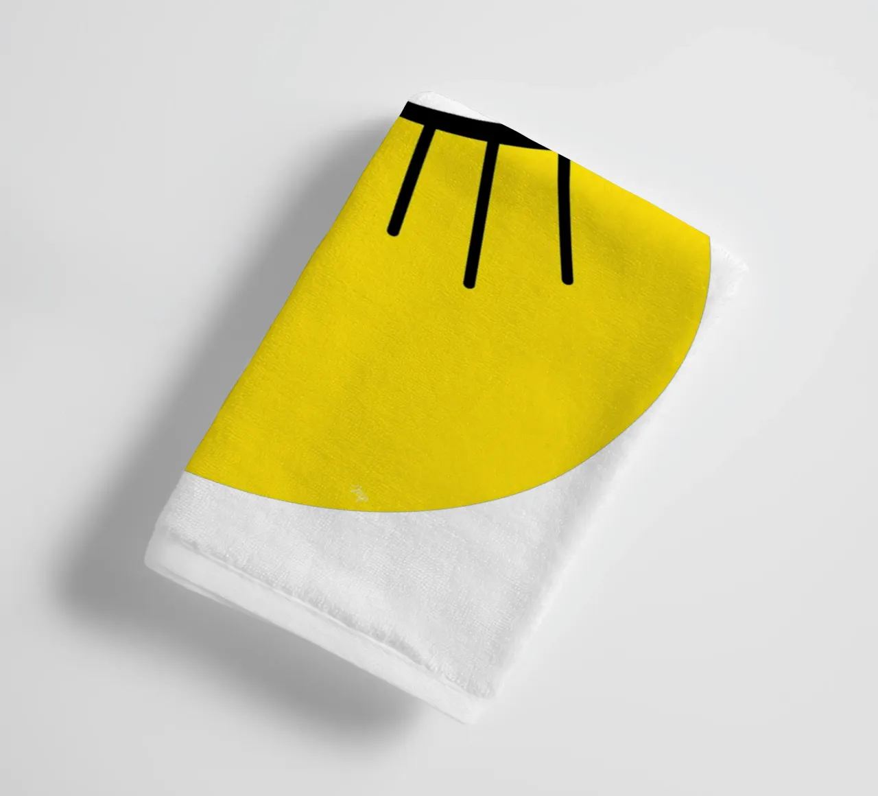 Abstract Mod boze oog badhanddoek van Martina