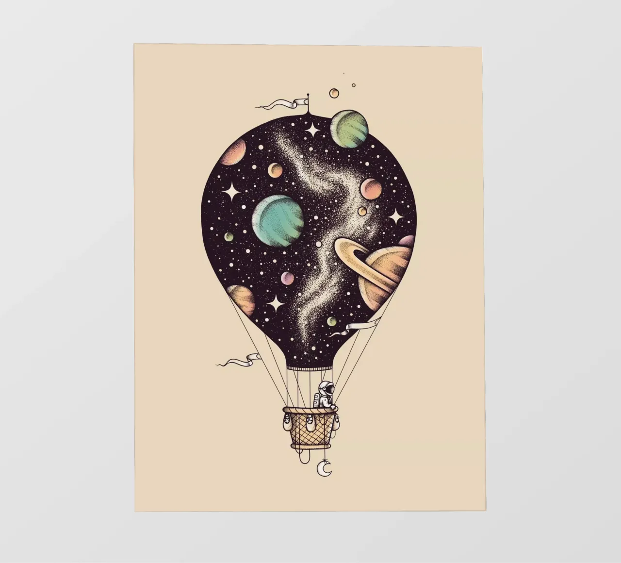 Enkel Dika - Interstellar Journey pellicola backlit da The Artcircle