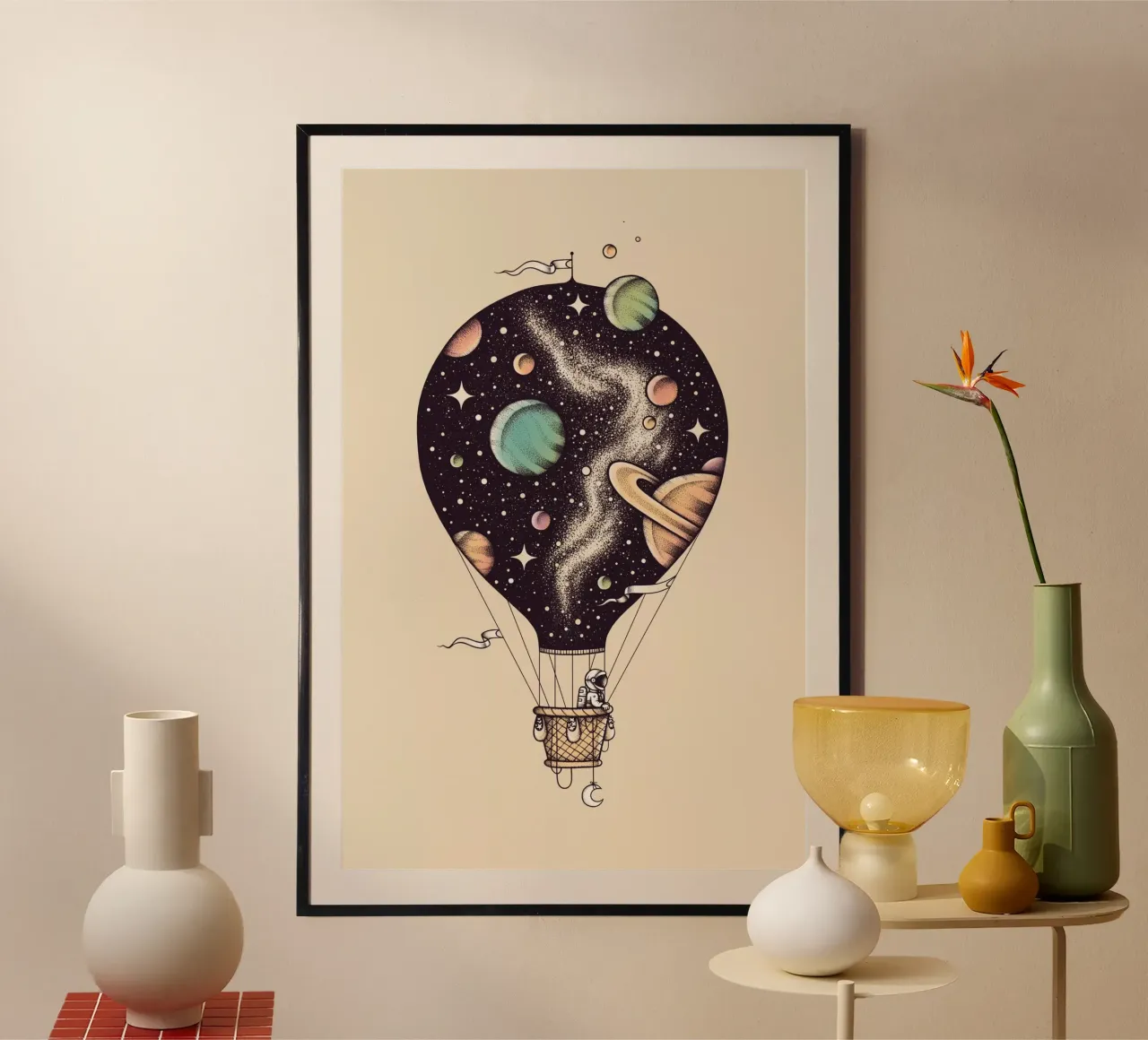 Enkel Dika - Interstellar Journey carta hahnemühle da The Artcircle