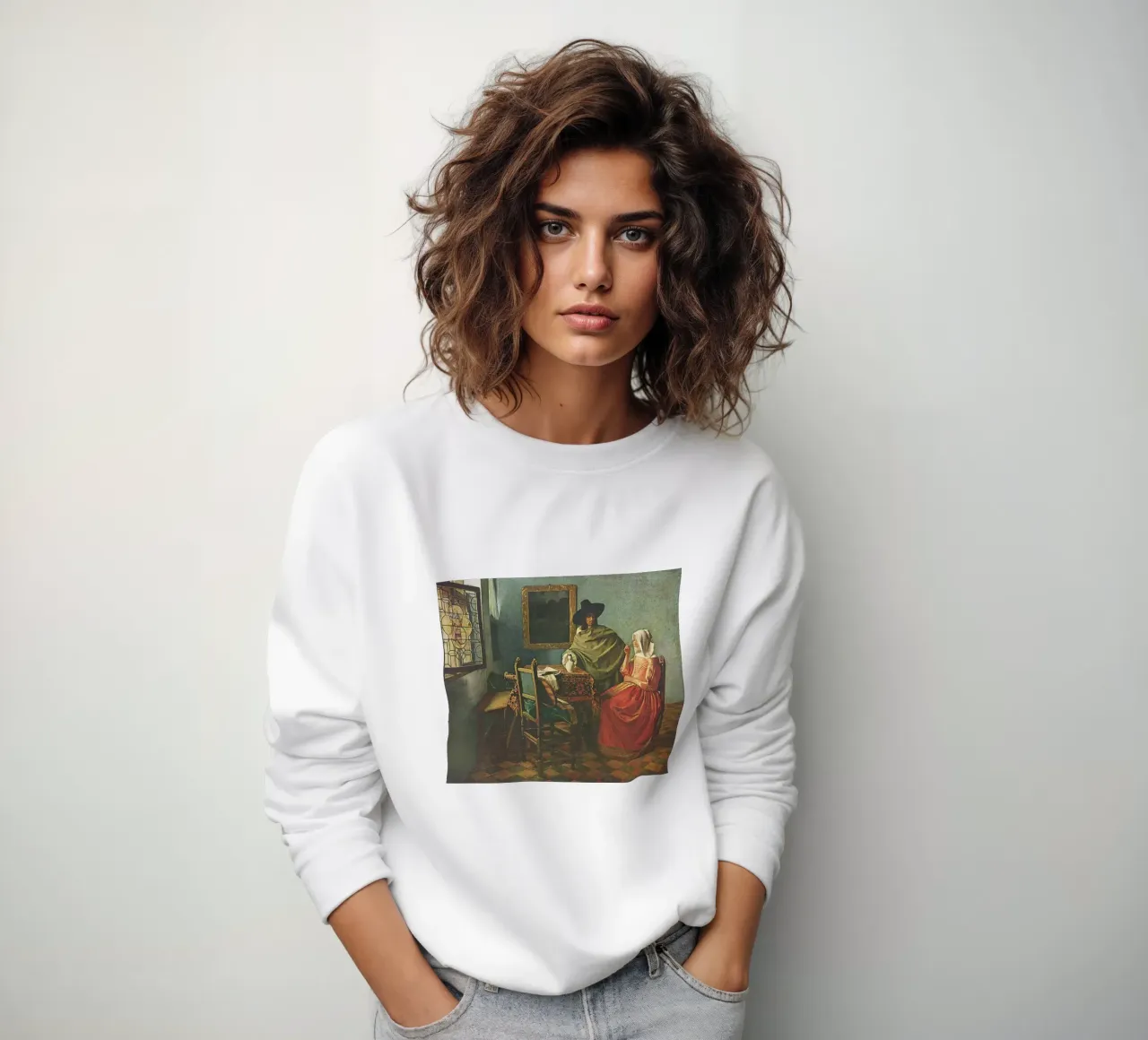 bere insieme a johannes vermeer felpa da walker shop