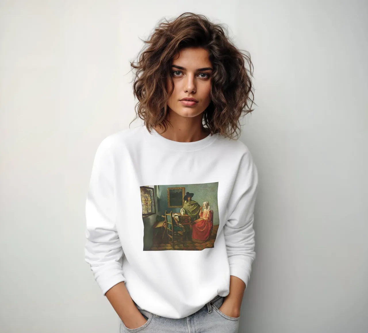 bere insieme a johannes vermeer felpa da walker shop