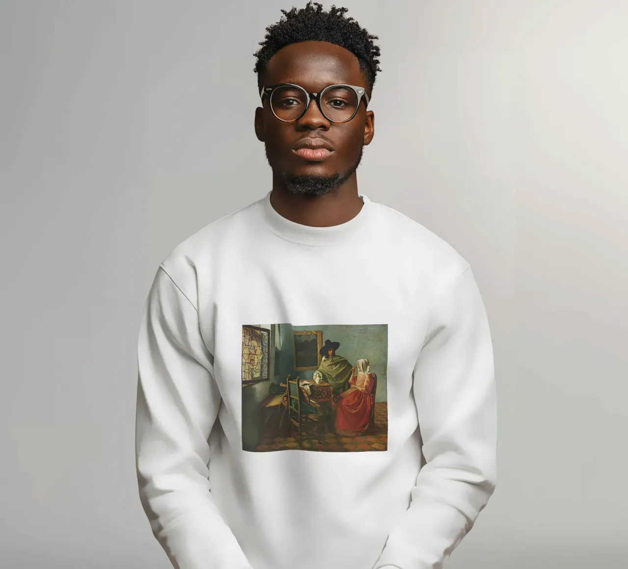 bere insieme a johannes vermeer felpa da walker shop