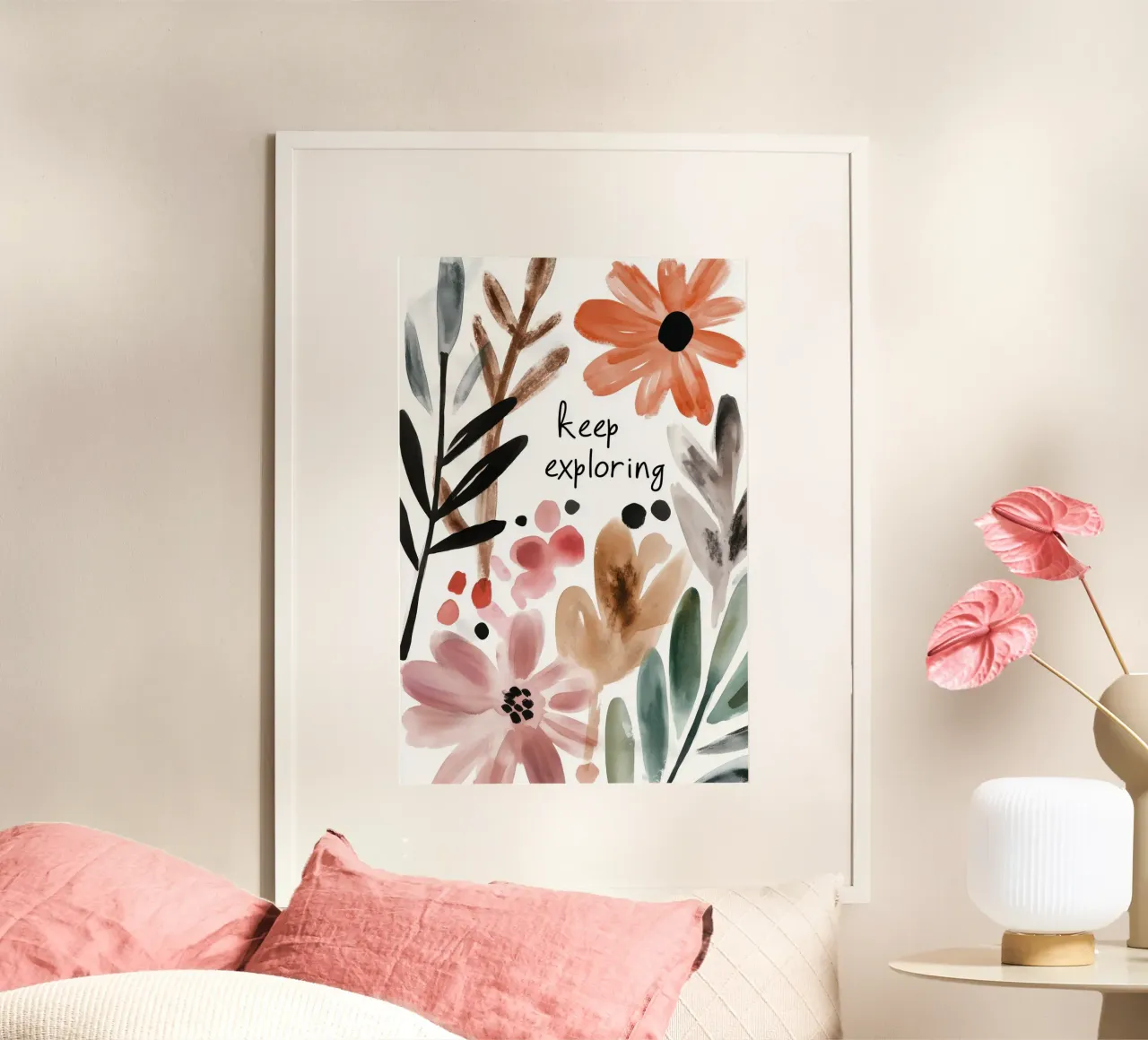 Keep Exploring poster van treechild