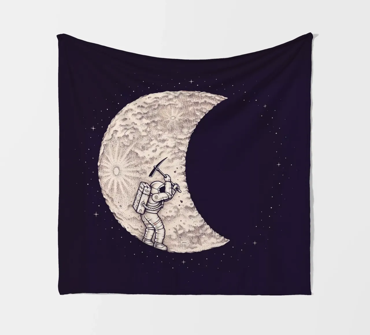 Enkel Dika - Lunar Ecavation coperta in pile da The Artcircle