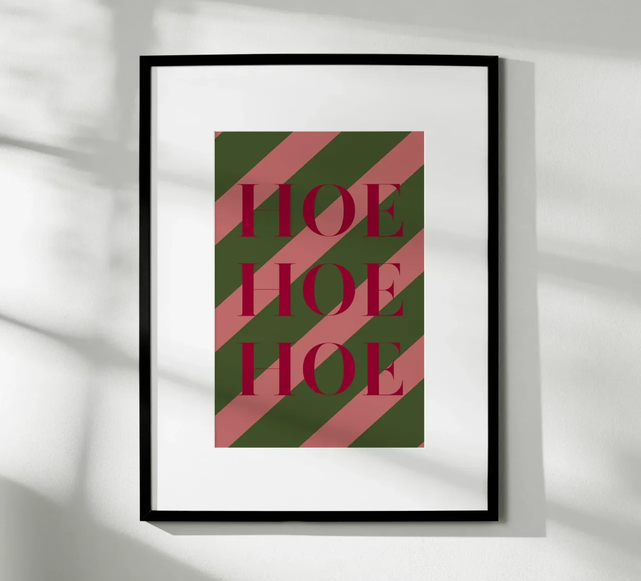 Ho Ho Ho(e) poster da thewalllab