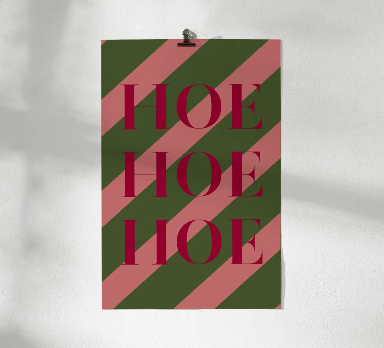 Ho Ho Ho(e) poster da thewalllab