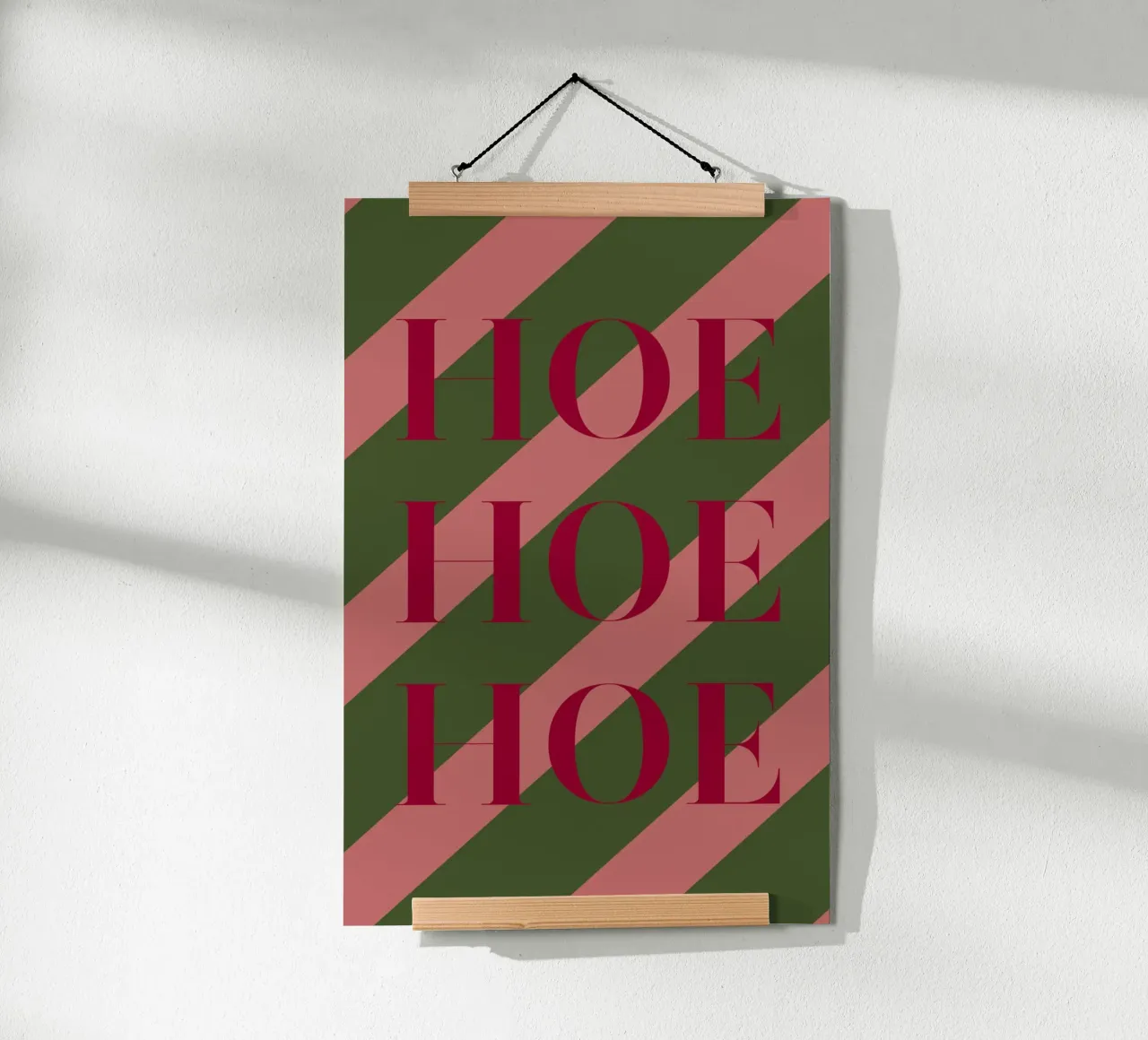 Ho Ho Ho(e) poster da thewalllab