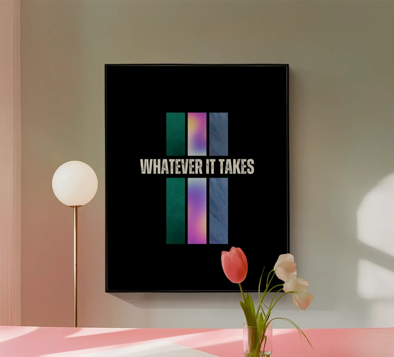 WHATEVER IT TAKES plexiglass da ARTEVO
