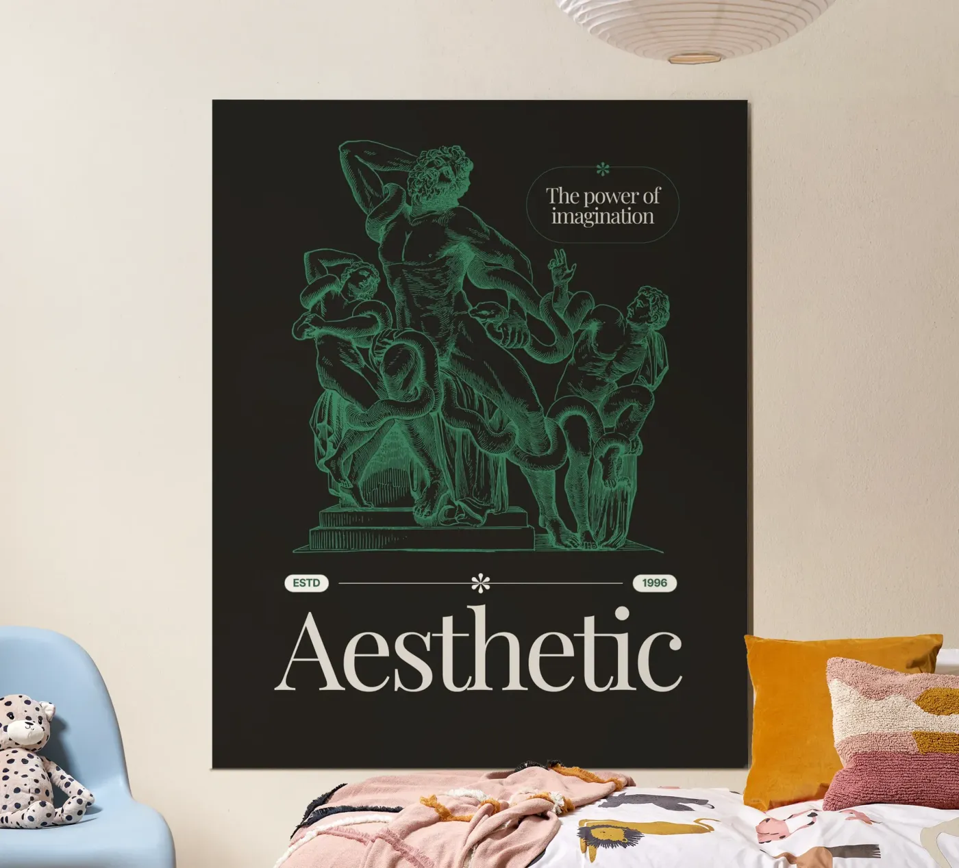 AESTHETIC poster da SMRT STUDIO