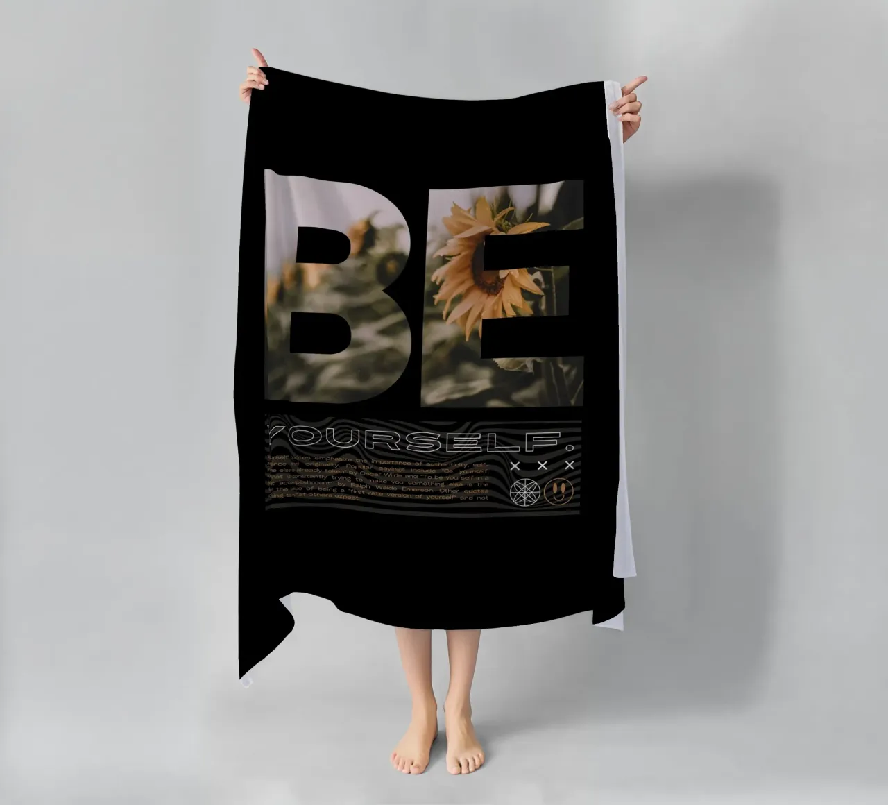 BE YOURSELF telo mare da ARTEVO