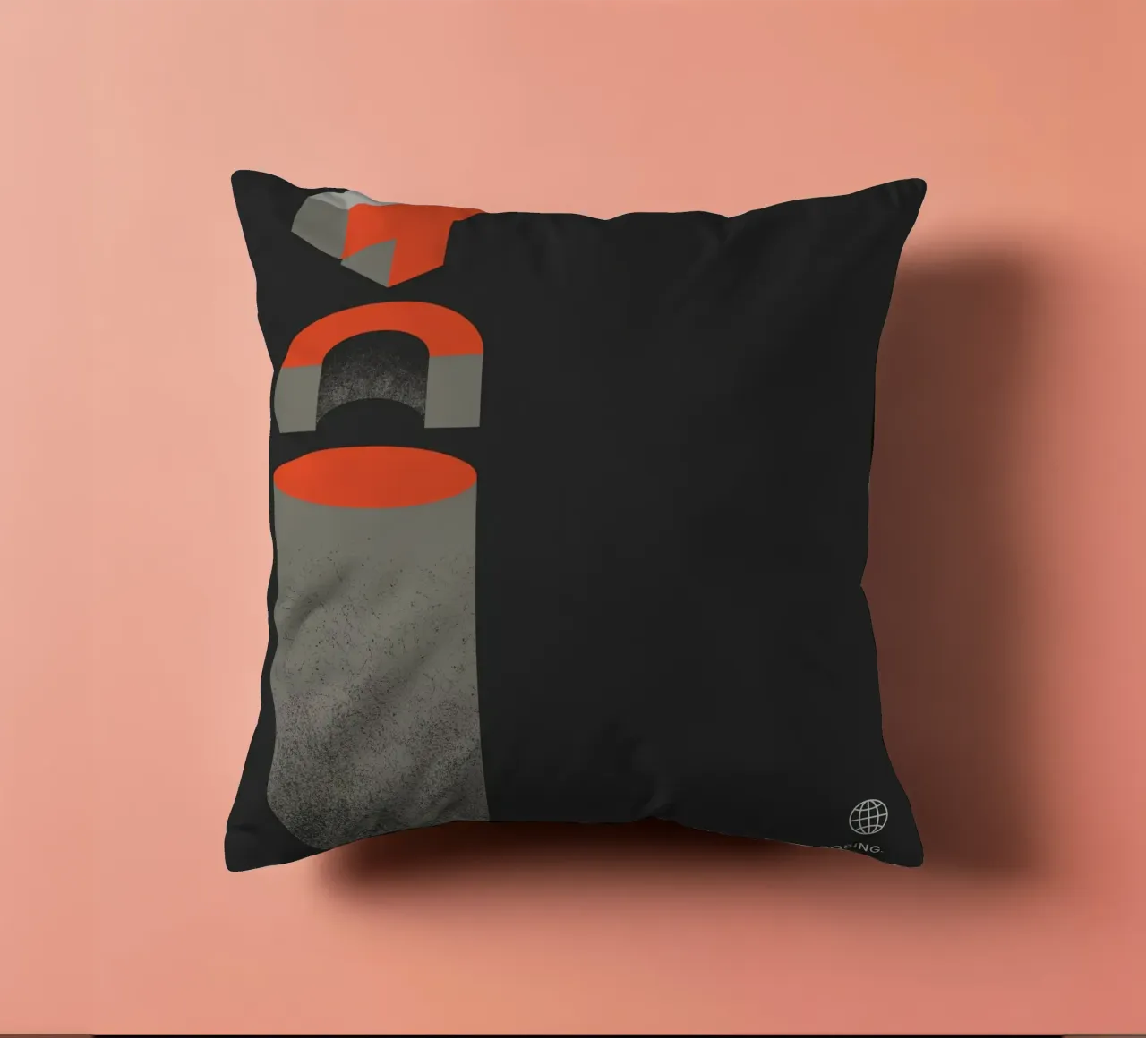 LIFE IS TOO SHORT TO BE BORING cuscino da ARTEVO