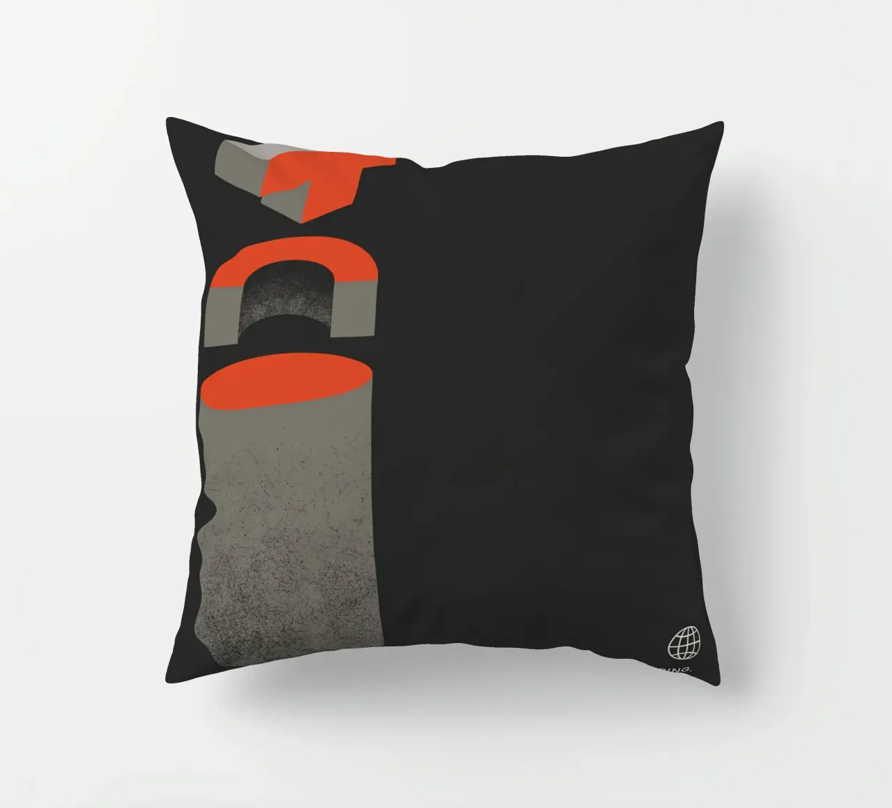 LIFE IS TOO SHORT TO BE BORING cuscino da ARTEVO