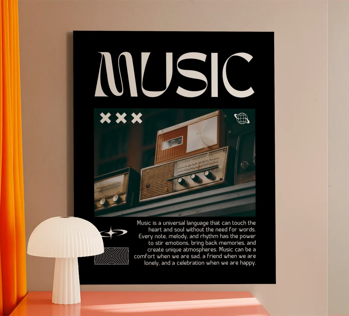 MUSIC tela da SMRT STUDIO