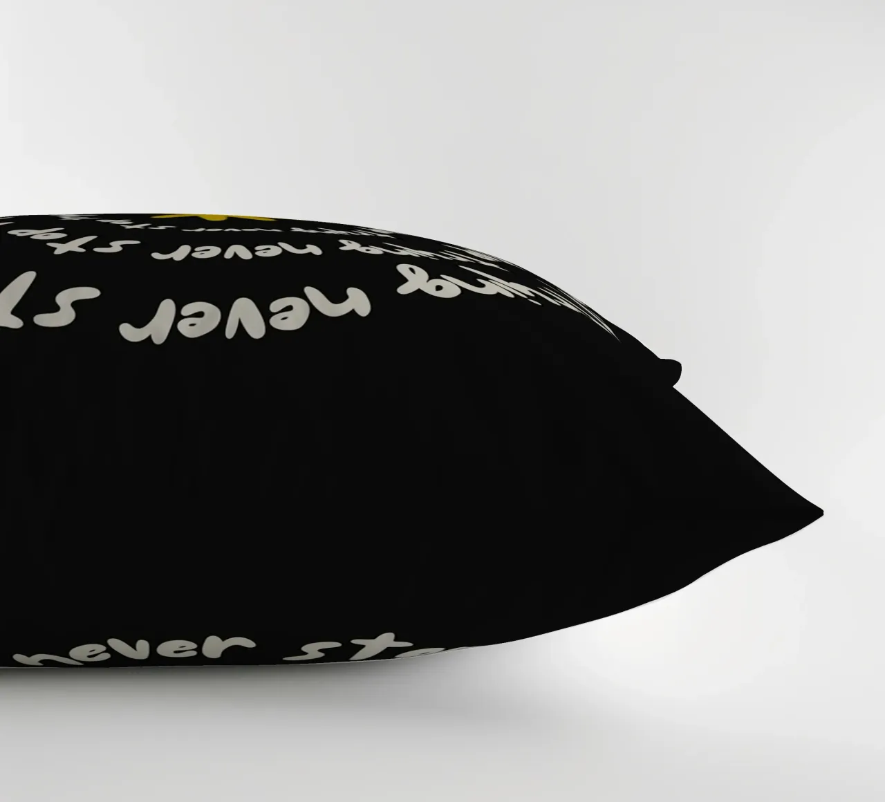 NEVER STOP TRYING cuscino da ARTEVO