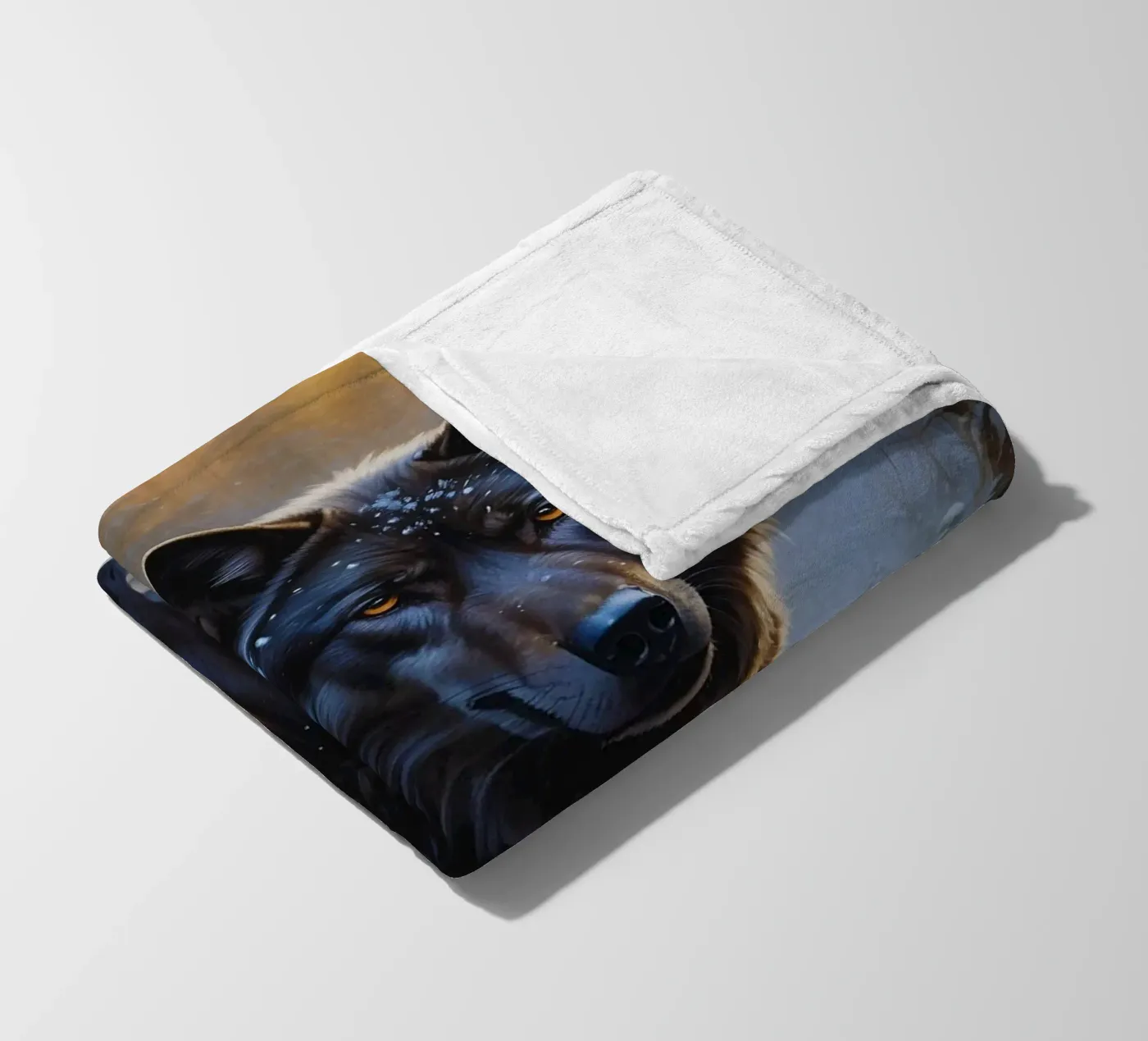 Wolf Epic Winter Fleecedecke von LM2Kone II