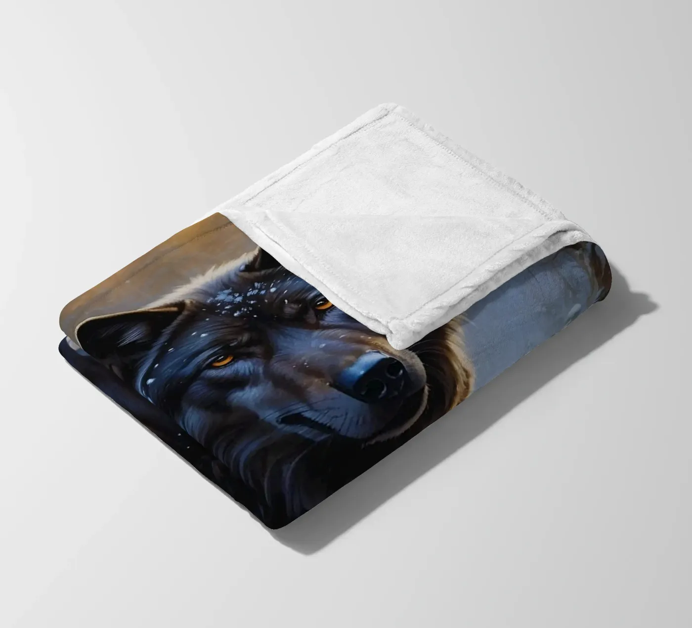 Wolf Epic Winter Fleecedecke von LM2Kone II