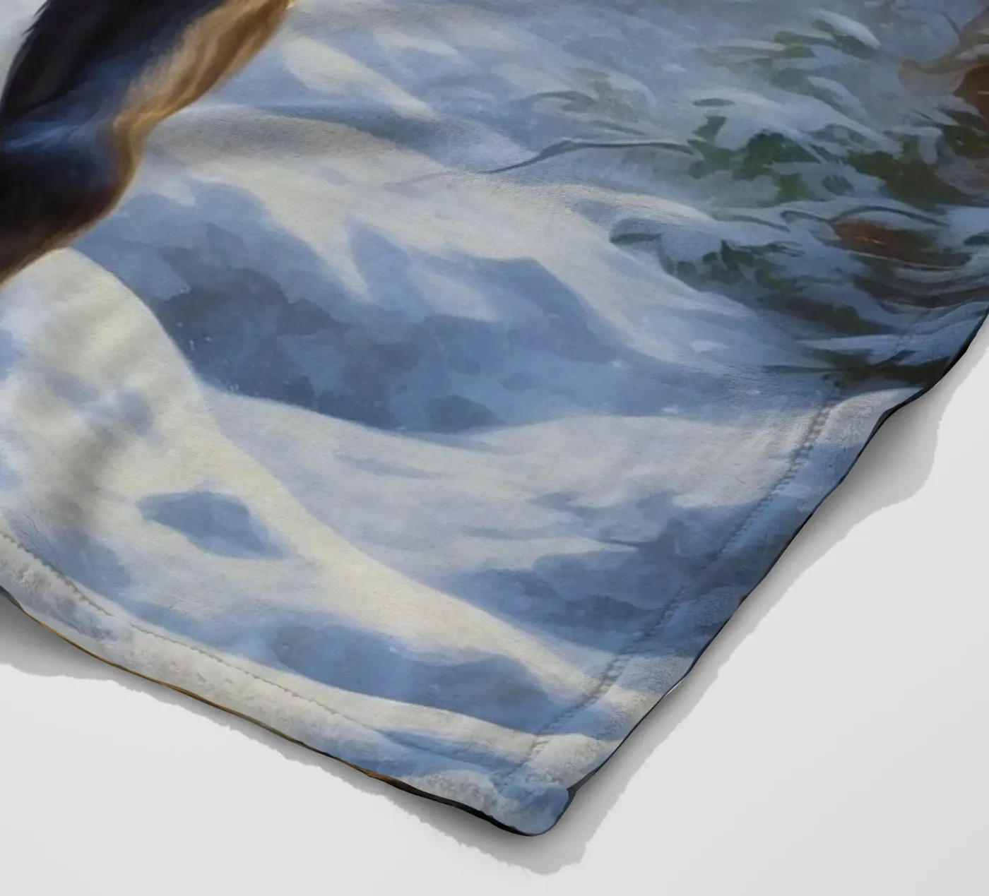 Wolf Epic Winter Fleecedecke von LM2Kone II