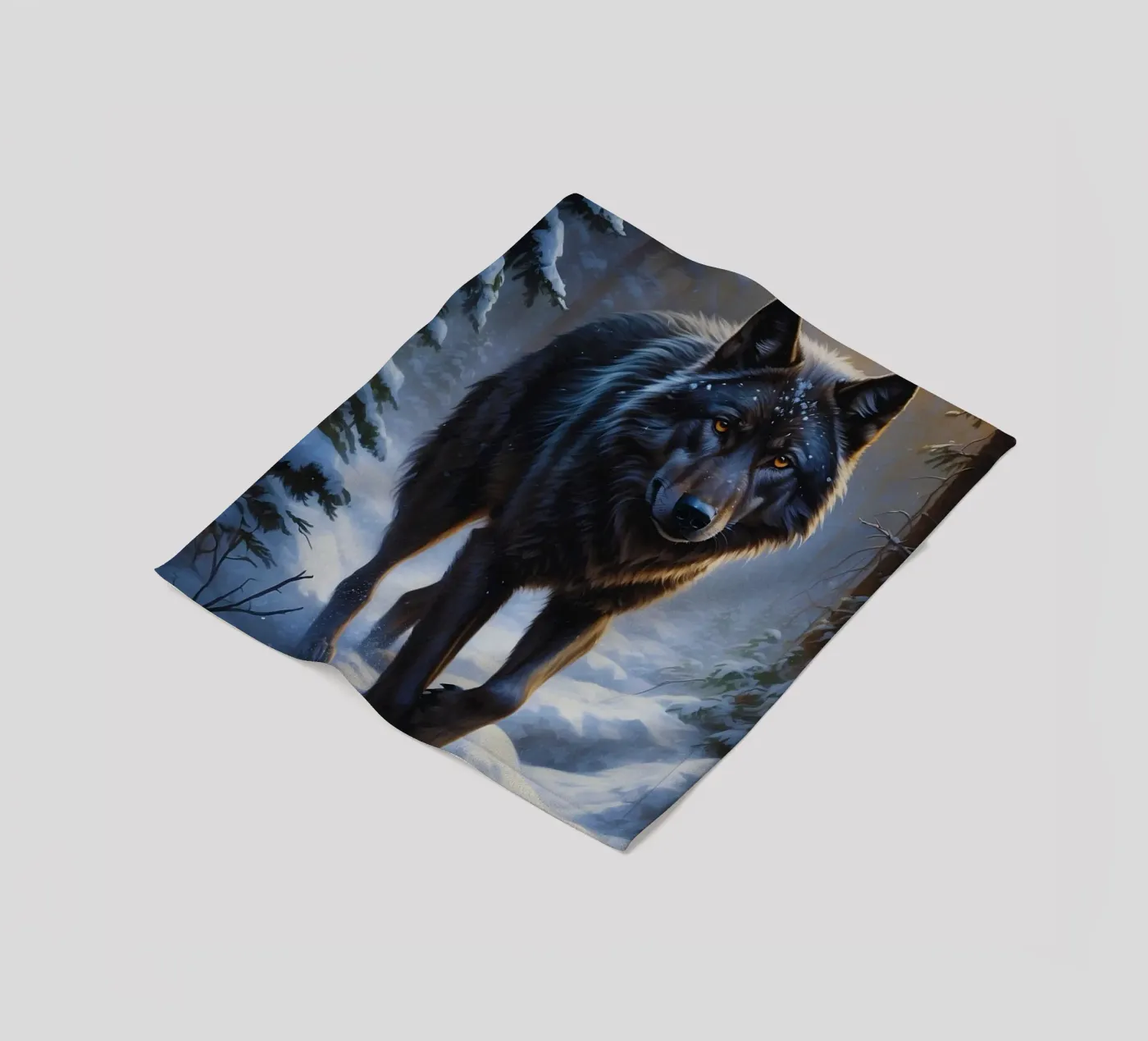 Wolf Epic Winter Fleecedecke von LM2Kone II