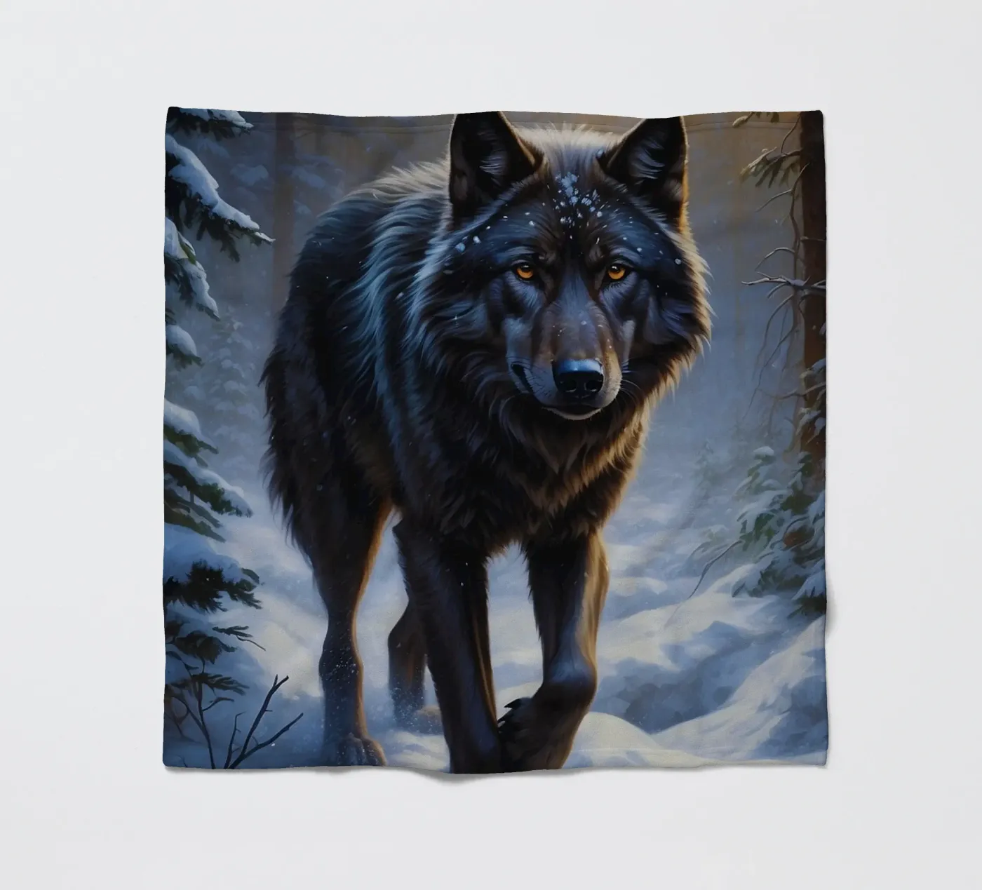 Wolf Epic Winter Fleecedecke von LM2Kone II