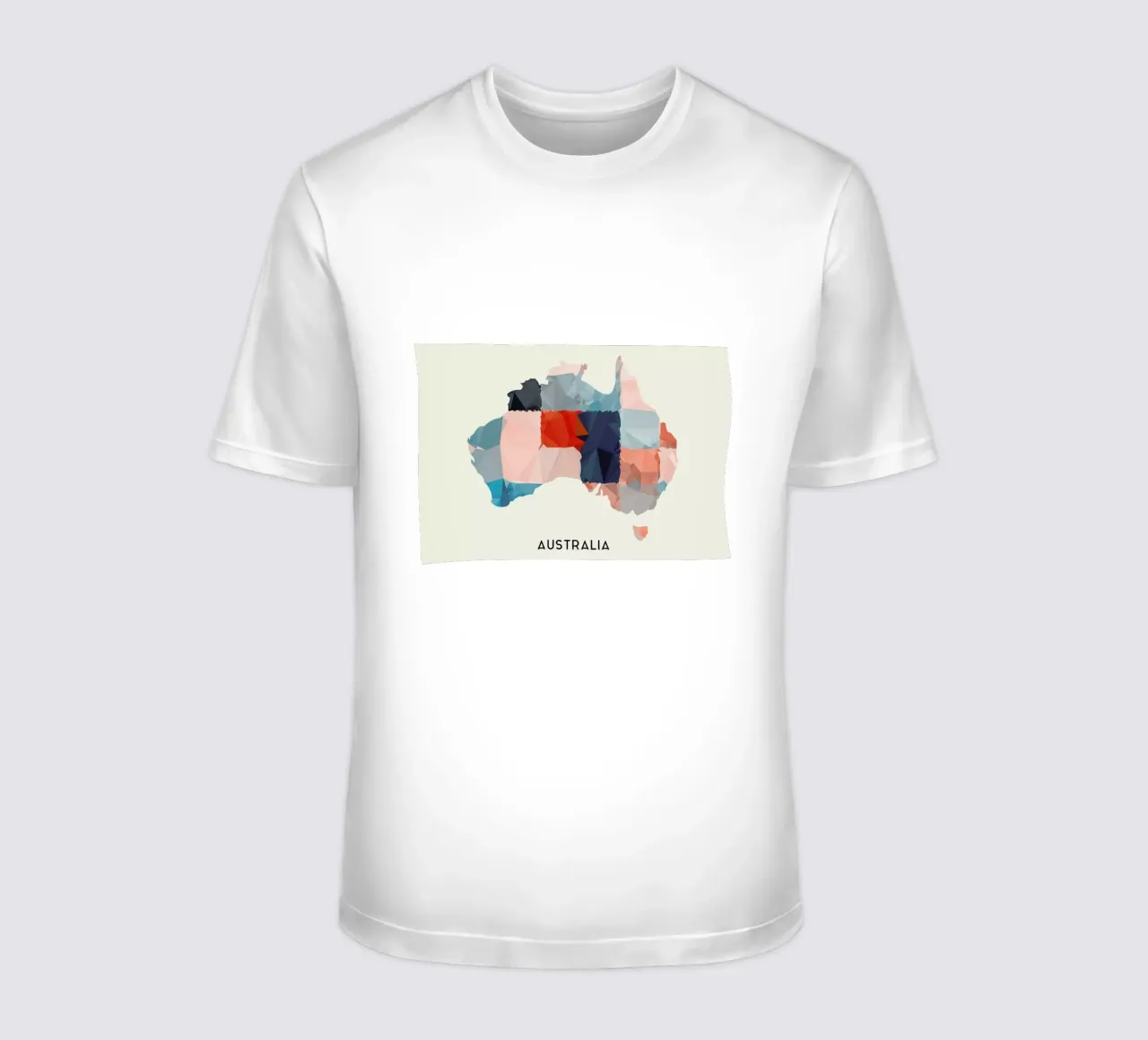 Australia t-shirt da In Full Color