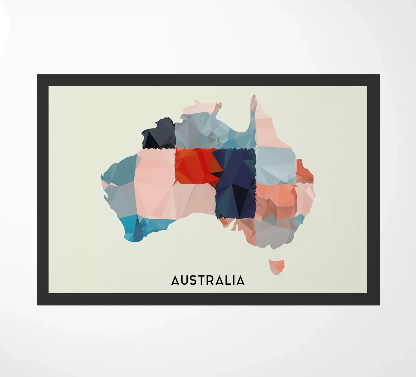 Australia deurmat van In Full Color