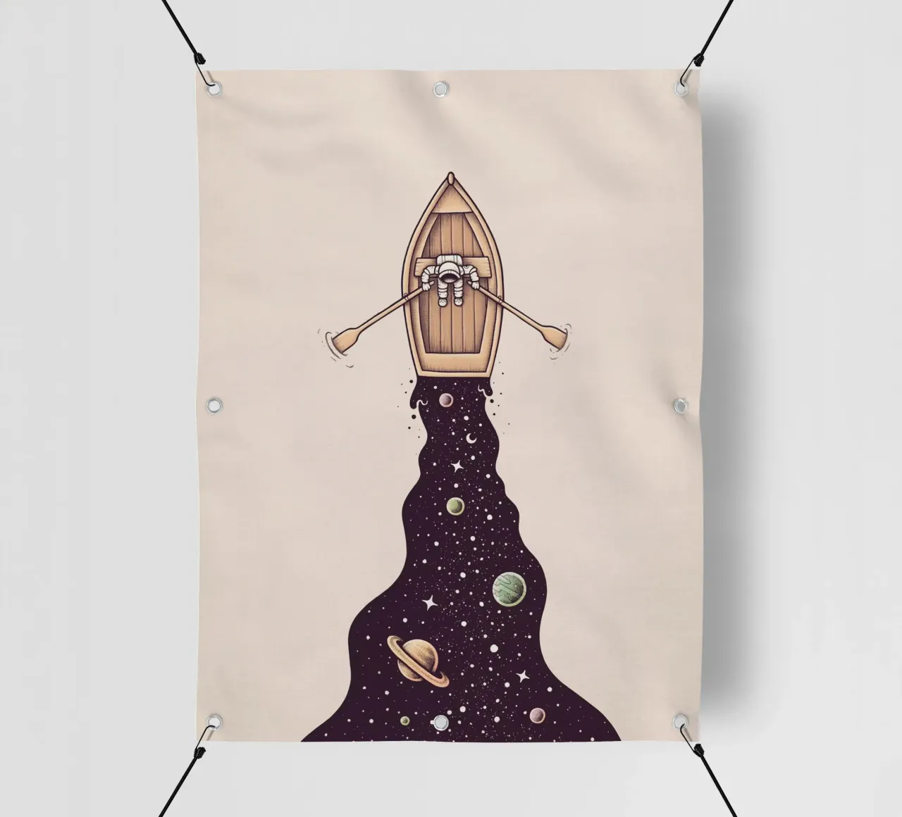 Enkel Dika - Sail Away telo in pvc da The Artcircle