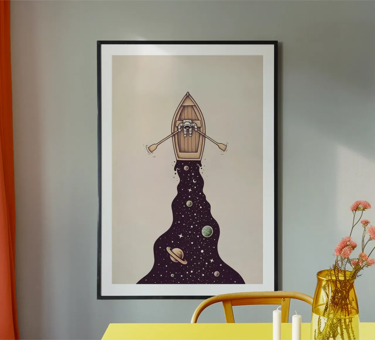 Enkel Dika - Sail Away poster da The Artcircle