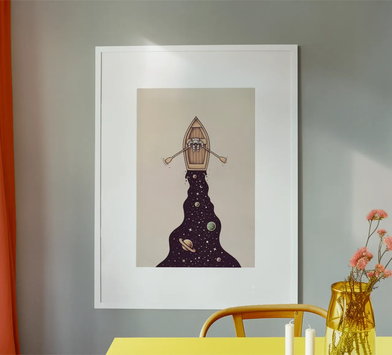 Enkel Dika - Sail Away poster da The Artcircle