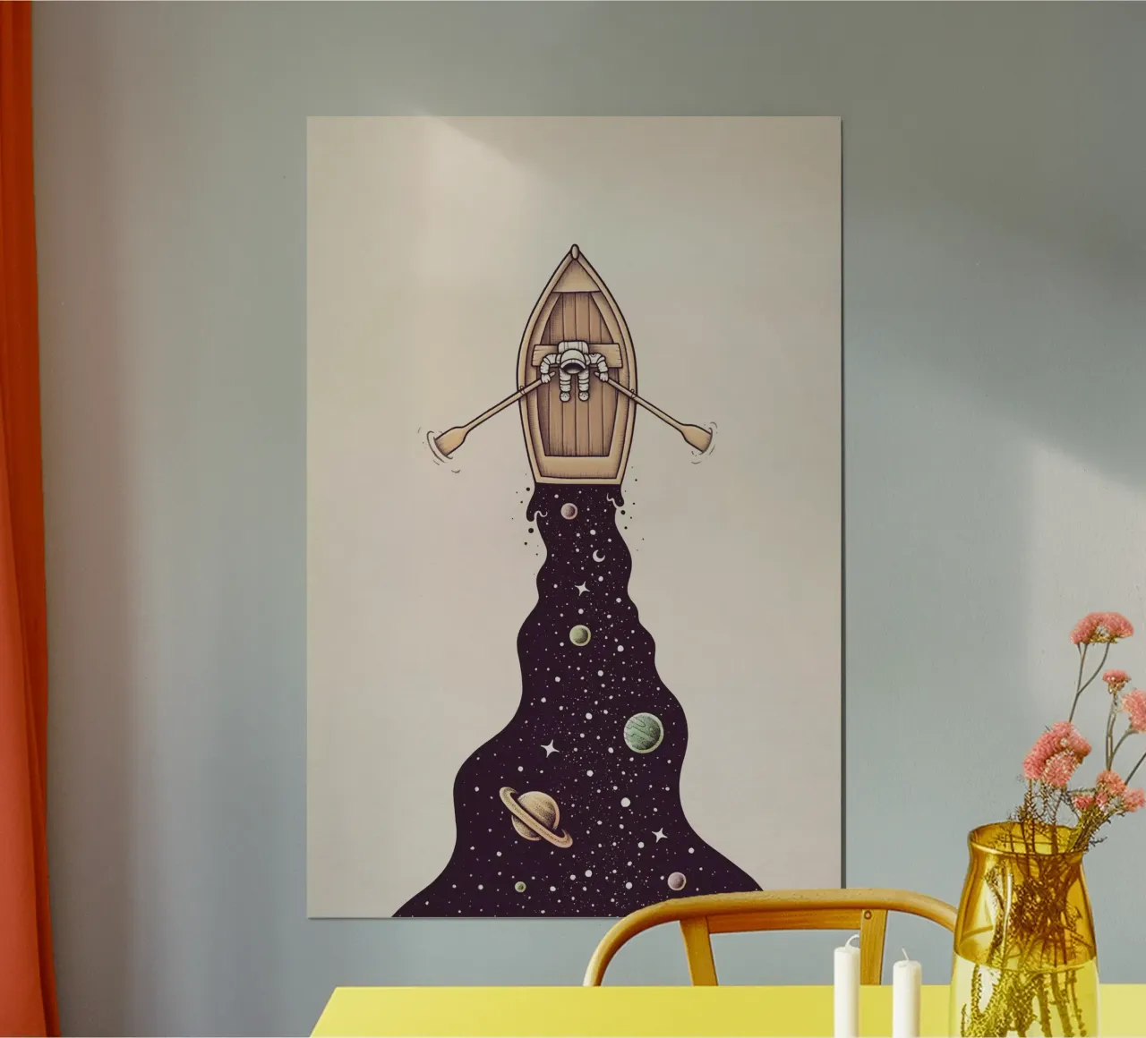 Enkel Dika - Sail Away poster da The Artcircle