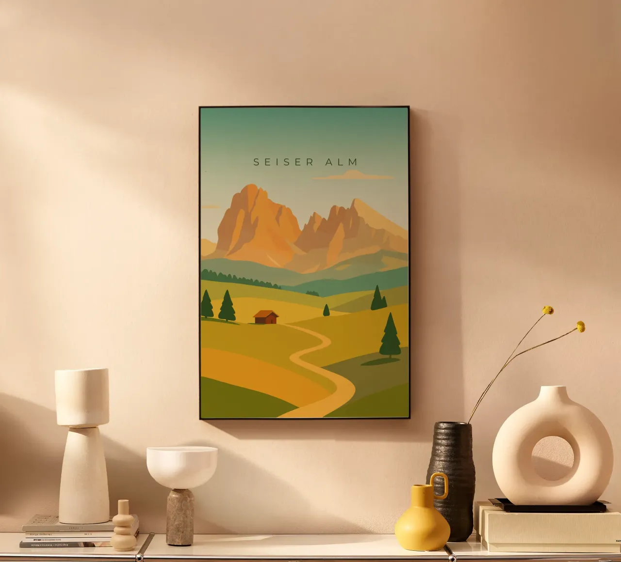 Seiser Alm plexiglass da minimalist designs