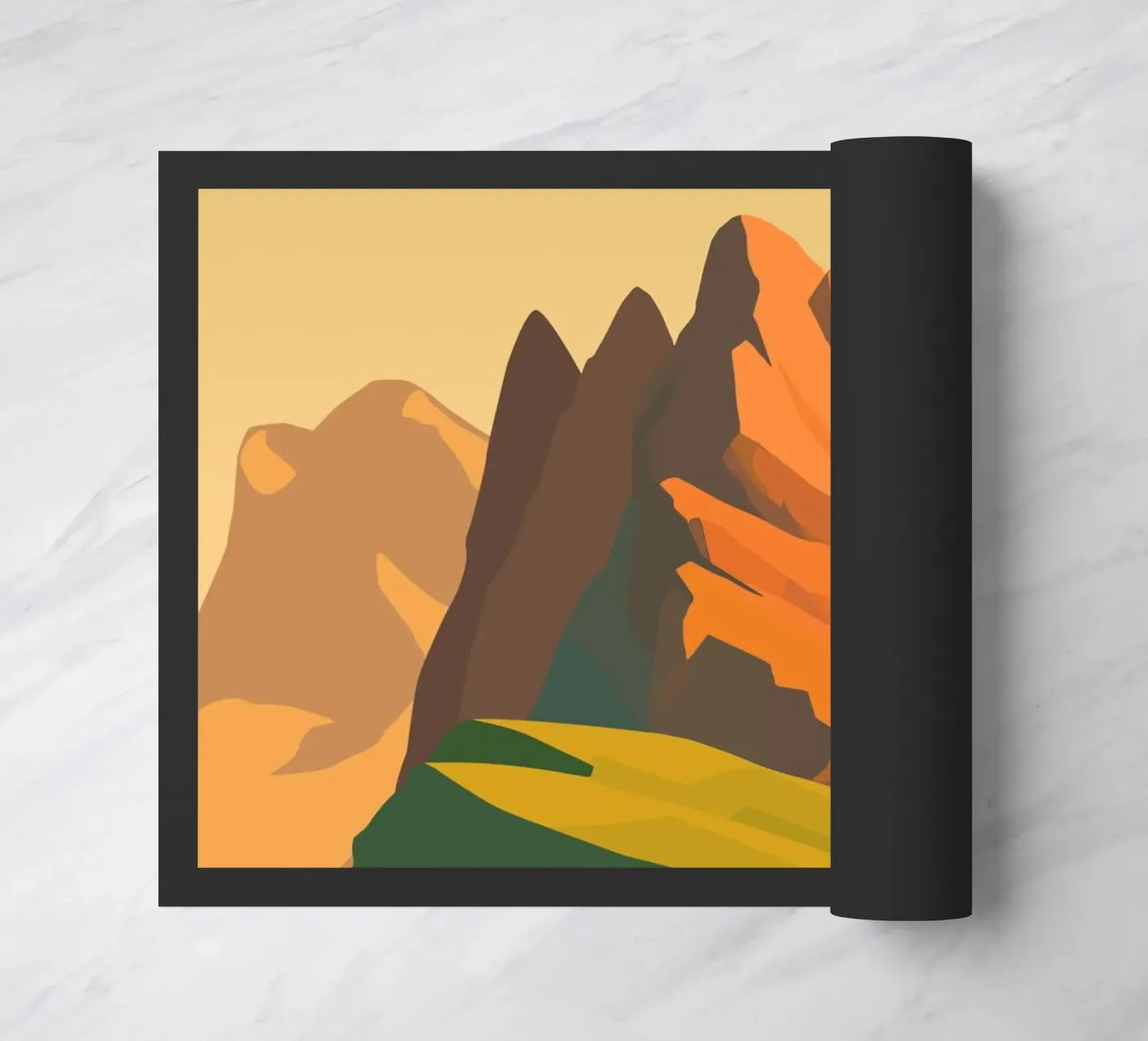 Seceda deurmat van minimalist designs