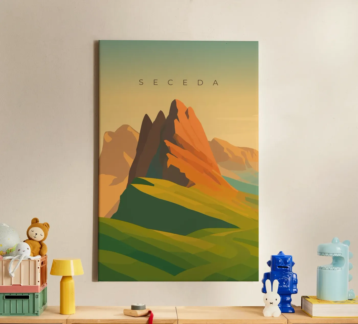 Seceda canvas van minimalist designs