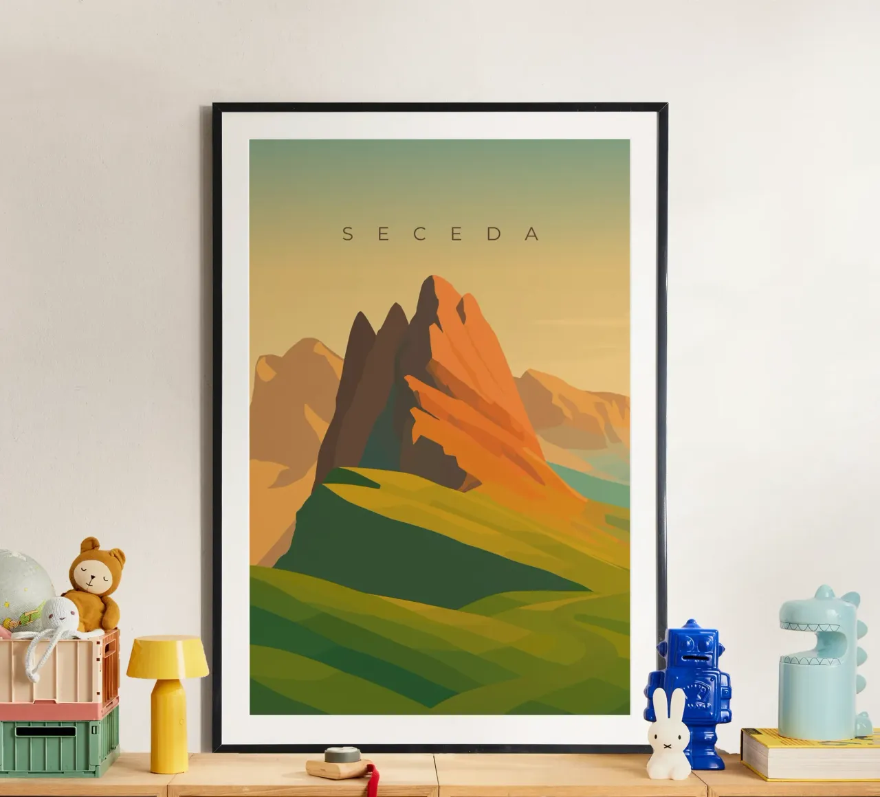 Seceda poster by minimalist designs
