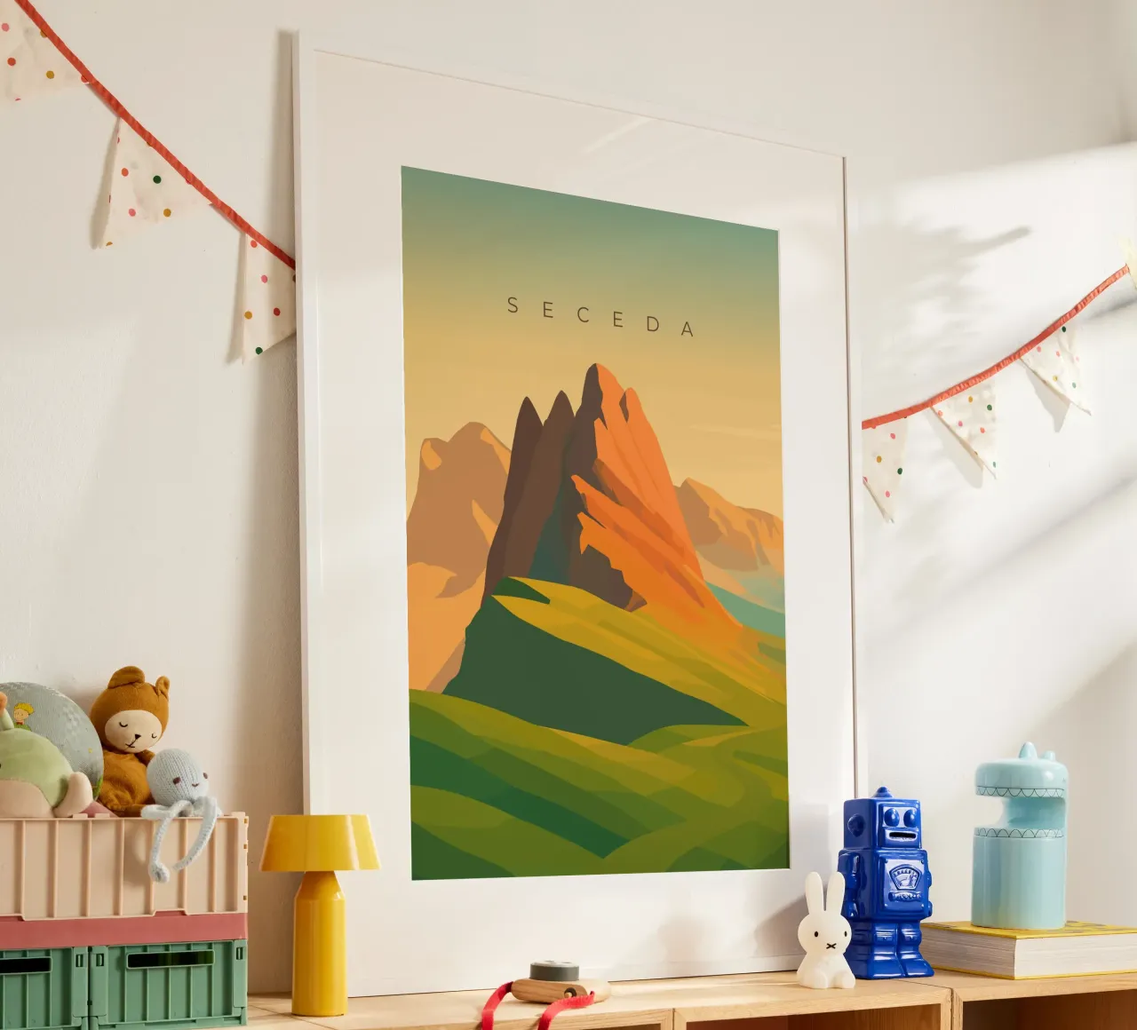 Seceda poster by minimalist designs