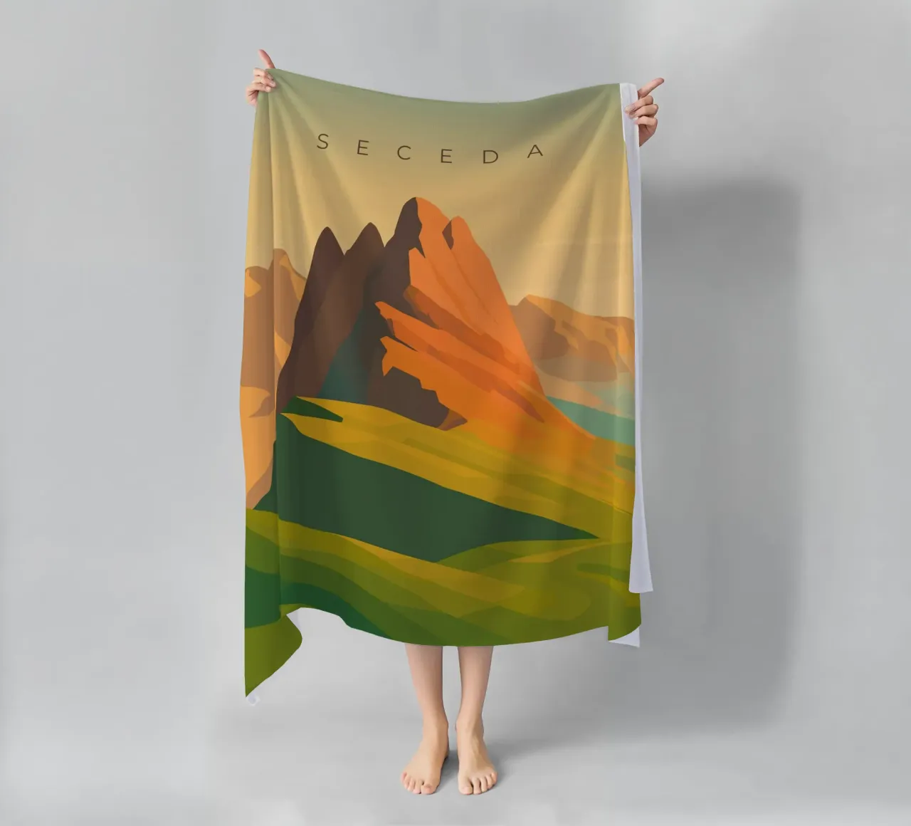 Seceda telo mare da minimalist designs