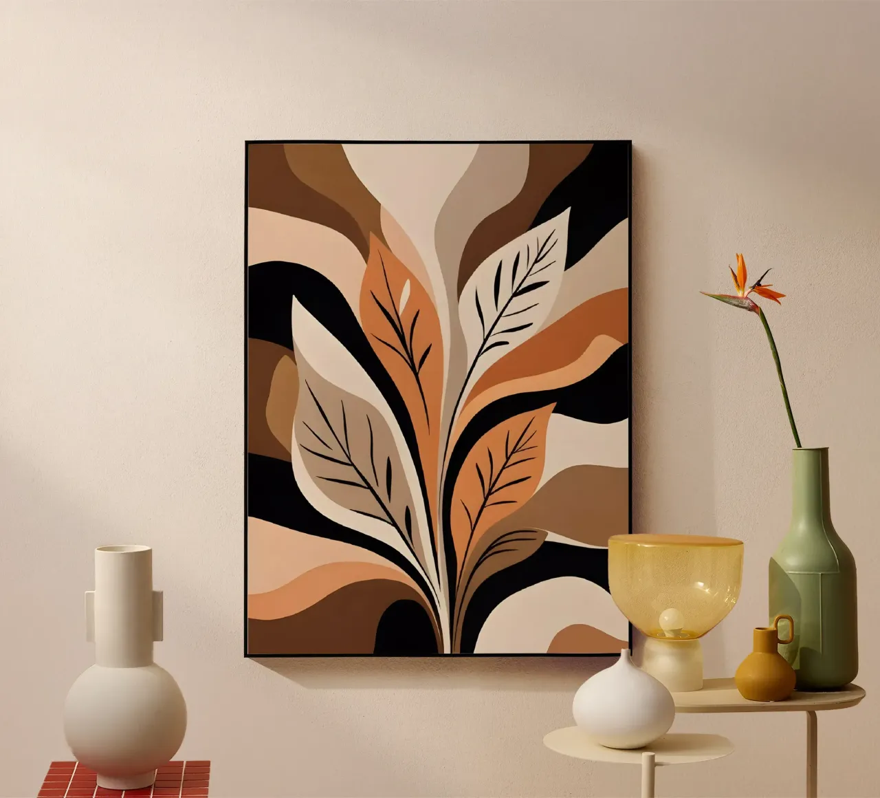 Autumnal Abstract acrylic glass by Artistic-shop