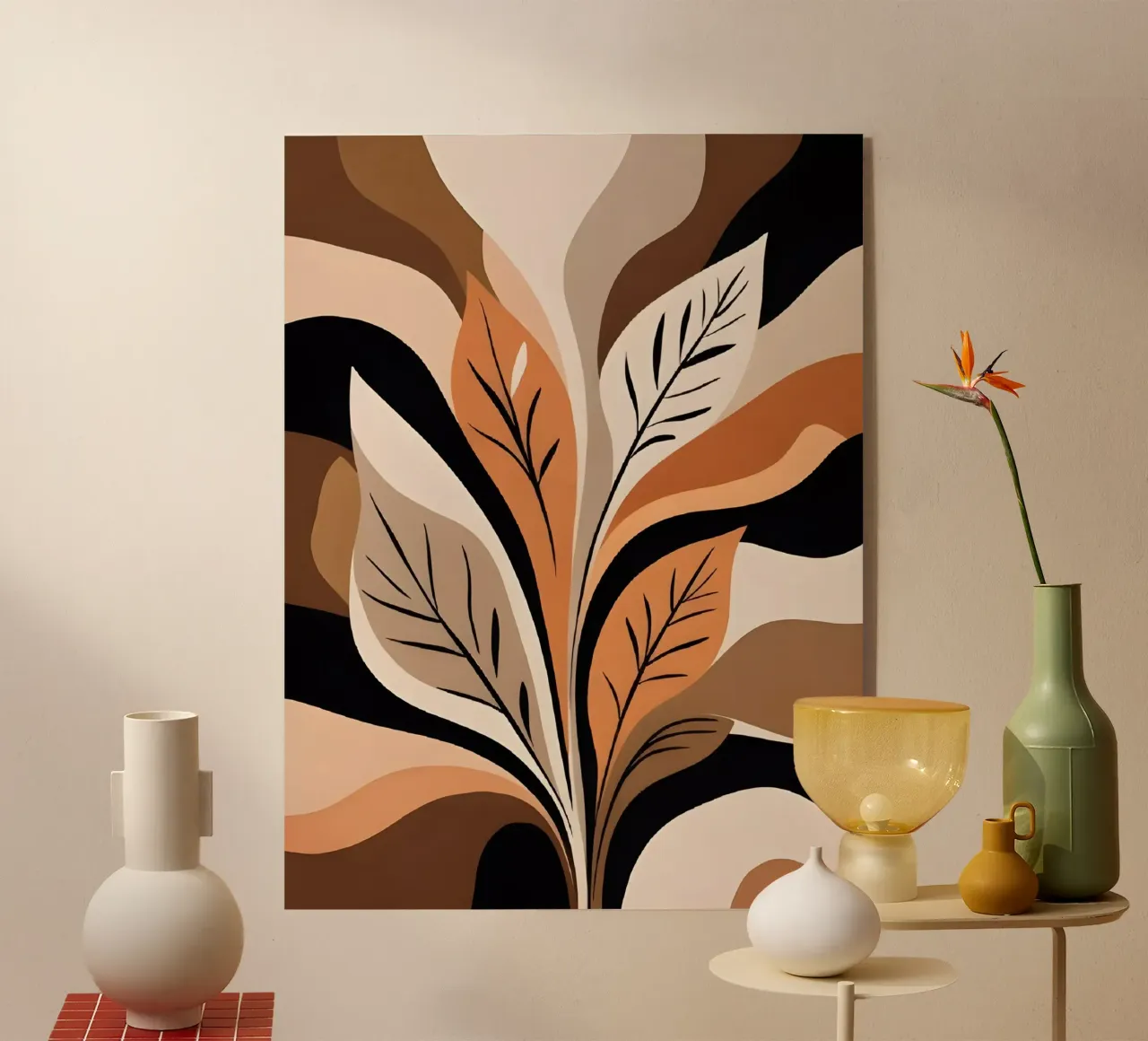 Autumnal Abstract acrylic glass by Artistic-shop