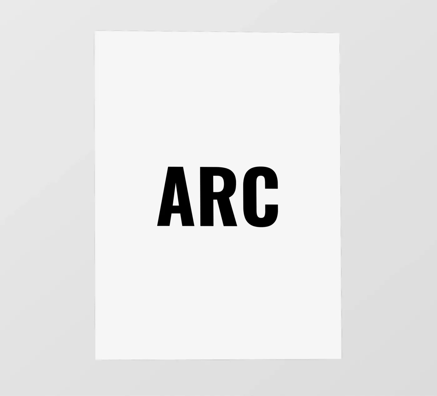 ARC fotobehang van Simple
