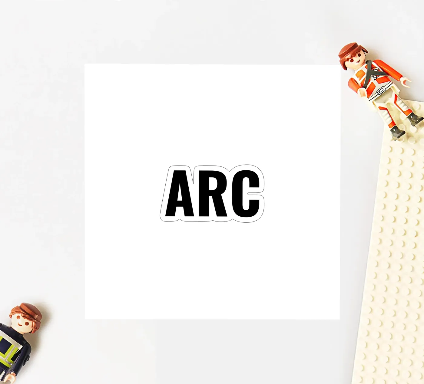 ARC sticker van Simple