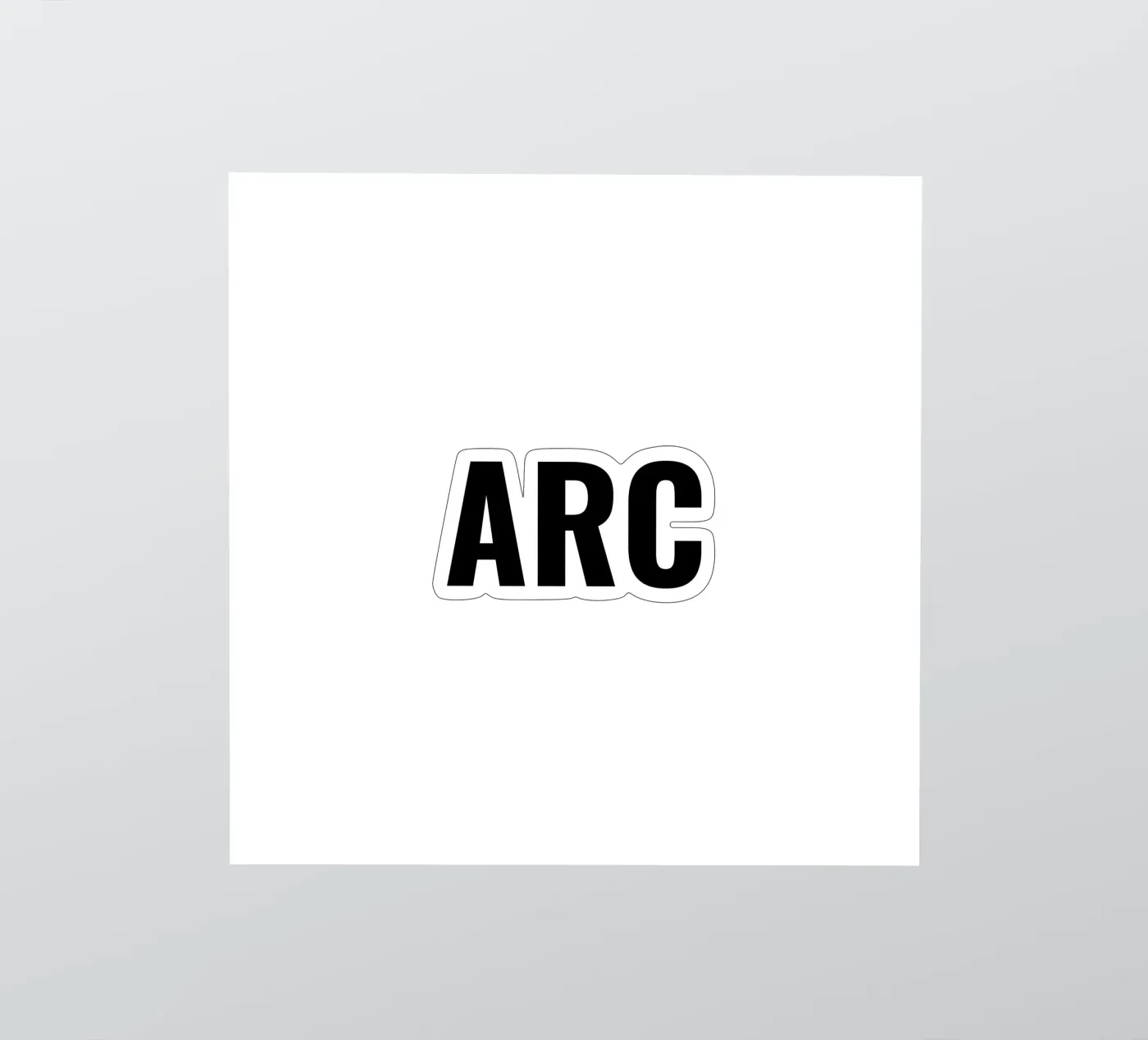 ARC sticker by Simple
